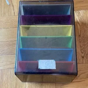 Mini Dex Box Office | Minidex 6 Modular View File Floppy Storage Case | Poshmark